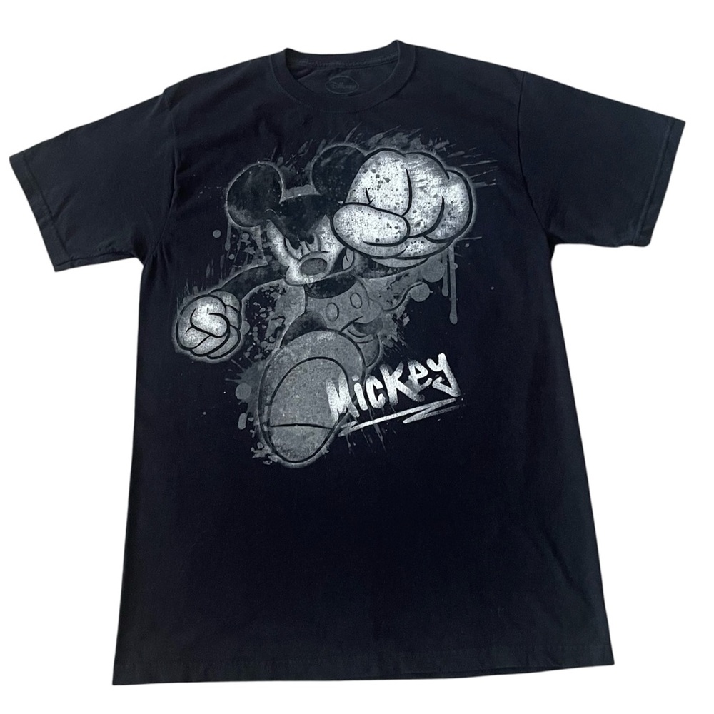 Black Mickey Graphic T-Shirt